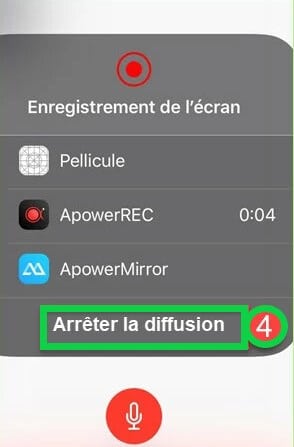 Utilisez ApowerREC pour enregistrer l'appel vidéo WhatsApp sur iPhone