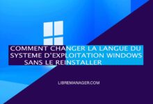 Changer la langue d'un système d'exploitation Windows