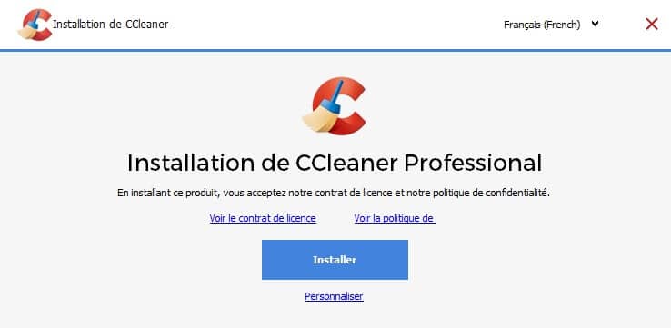 Télécharger CCleaner professionnel sur Windows 
