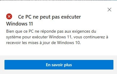 Télécharger PC Health Check pour Windows 11