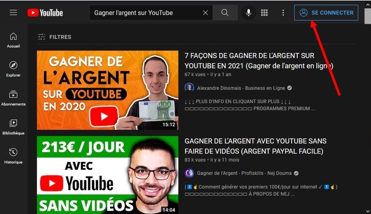 Créer une chaîne YouTube gratuit 