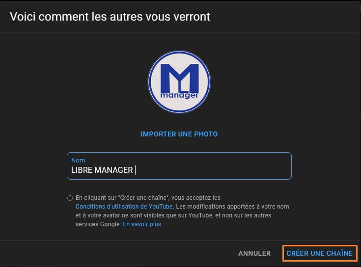 Comment paramétrer une chaîne YouTube 