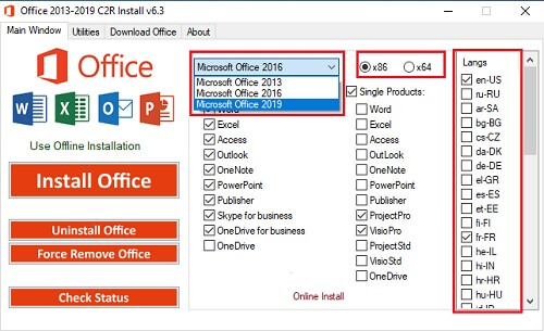 Office Windows KMS