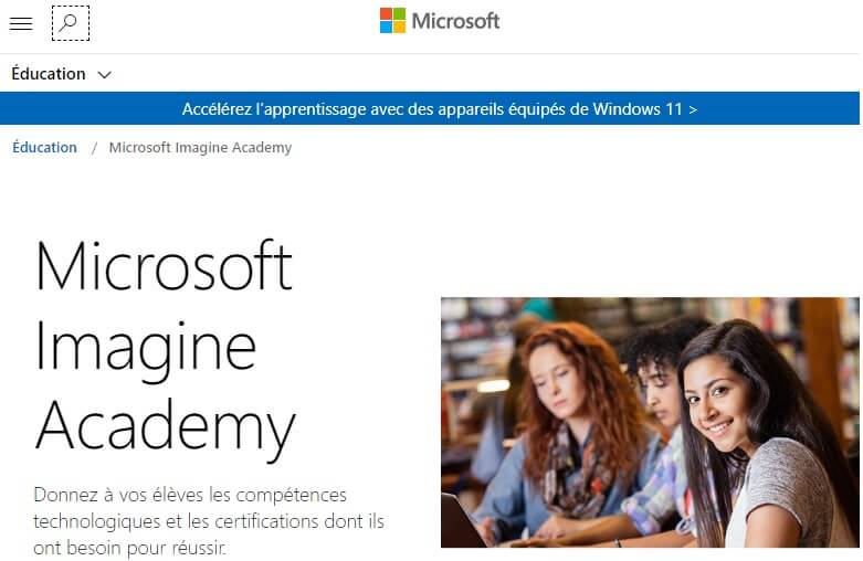 Microsoft académie