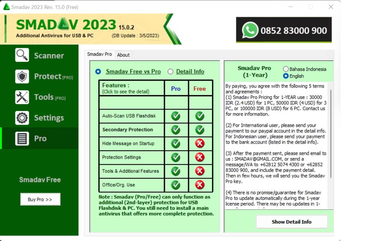 Télécharger SMADAV 2024 15.0.2 Antivirus gratuit SMADAV 2024